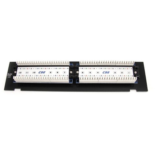 Panneau de brassage mural 1U 12 ports Cat5e 110 StarTech.com