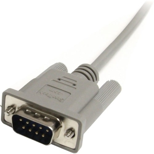 StarTech.com Null-Modem Serial Cable - Extend your EGA monitor cable or mouse ca