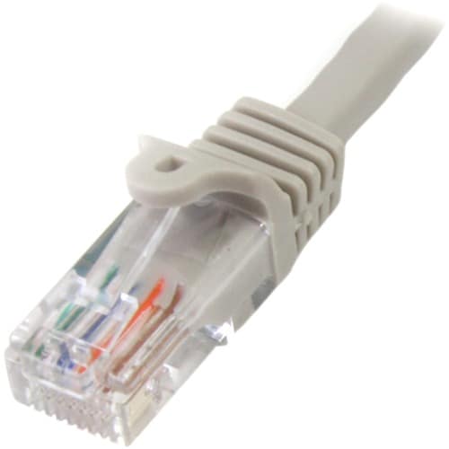 Câble patch UTP Cat5e anti-accrocs StarTech.com de 4,6 m (15 pi) gris