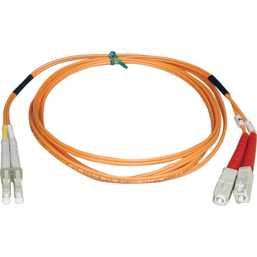 Cable de conexión de canal de fibra dúplex de Tripp Lite