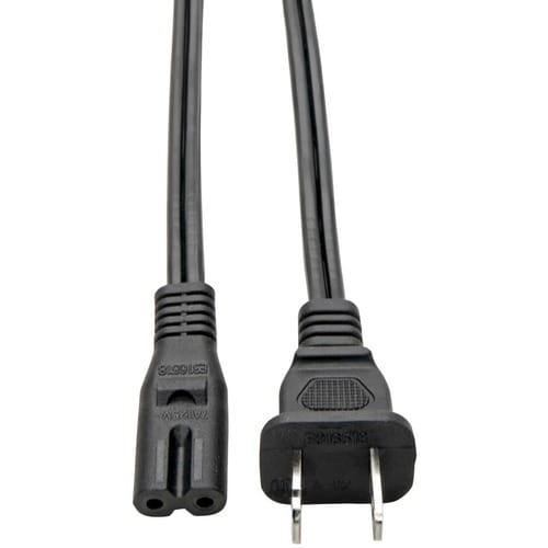Tripp Lite 6ft Laptop / Notebook Power Cord Cable 1-15P to C7 10A 18AWG 6' - 1.83m