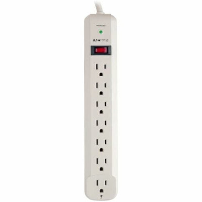 Tripp Lite Protect It! Seven-Outlet Surge Suppressor - Silver - NEMA 5