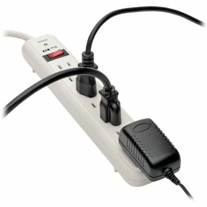 Tripp Lite Protect It! Seven-Outlet Surge Suppressor - Silver - NEMA 5