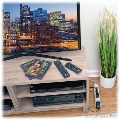 Tripp Lite Protect It! Seven-Outlet Surge Suppressor - Silver - NEMA 5