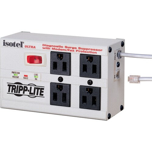 Tripp Lite ISOTEL4ULTRA - Receptacles: 4 x NEMA 5-15R - 3330J