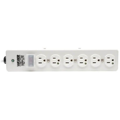 Tripp Lite 6 Outlet Commercial-Grade Surge Suppressor - Receptacles: 6