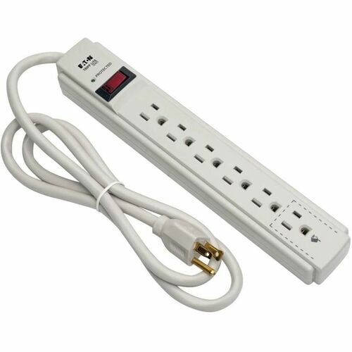 Tripp Lite series 6-Outlet Economy Surge Protectors - 6 x NEMA 5-15R -