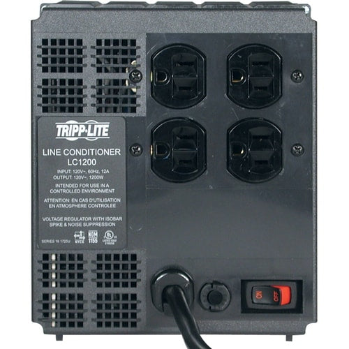 Tripp Lite 1200W Mini Tower Line Conditioner - Surge, EMI / RFI, Over