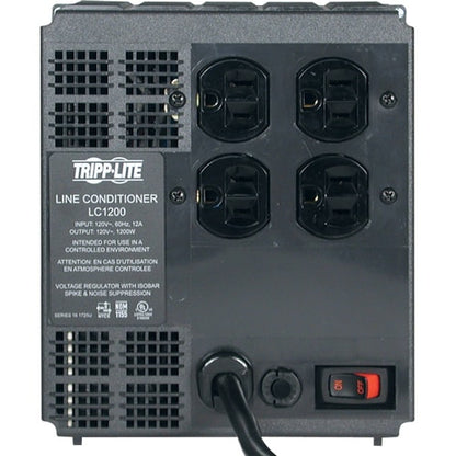 Tripp Lite 1200W Mini Tower Line Conditioner - Surge, EMI / RFI, Over