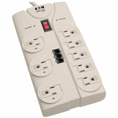 Tripp Lite by Eaton Protect It TLP808TEL 8-Outlets Surge Suppressor -