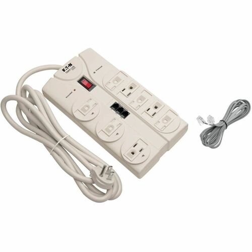 Tripp Lite by Eaton Protect It TLP808TEL 8-Outlets Surge Suppressor -