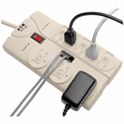 Tripp Lite by Eaton Protect It TLP808TEL 8-Outlets Surge Suppressor -