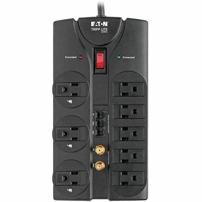 Tripp Lite ProtectIT TLP808TELTV 8 Outlets 120V Surge Suppressor - Rec
