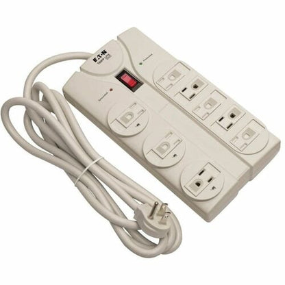 Protector contra sobretensiones de 8 tomacorrientes de 1440 julios de Tripp Lite - Gris - NEMA 5