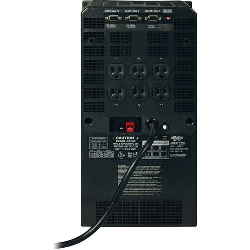 Tripp Lite by Eaton SmartPro 2200VA UPS - Tower - 4 Hour Recharge - 11