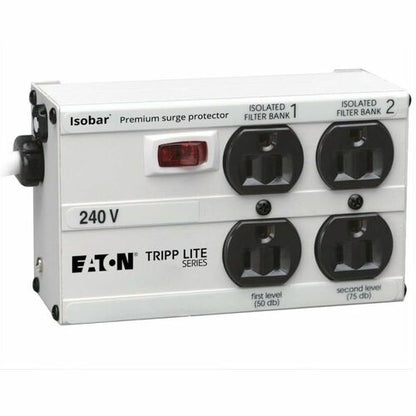 Tripp Lite Isobar IB4-6/220 Surge Suppressor - Receptacles: 4 x NEMA 5-15R - 330J