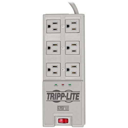 Tripp Lite by Eaton TR-6 6-Outlet Surge Suppressor/Protector - NEMA 5-