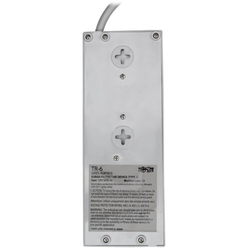 Tripp Lite by Eaton TR-6 6-Outlet Surge Suppressor/Protector - NEMA 5-