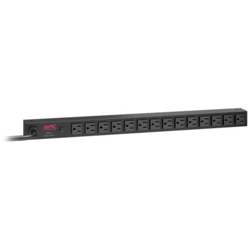 Unité de distribution d'alimentation (PDU) APC Basic Rack 2 400 VA de Schneider Electric, 14 x NEMA 5-15R