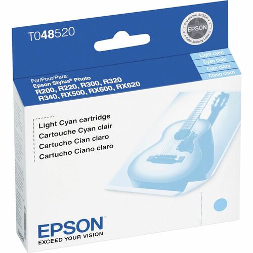 Cartouche d'encre d'origine Epson T0485 - Jet d'encre - Cyan clair - 1