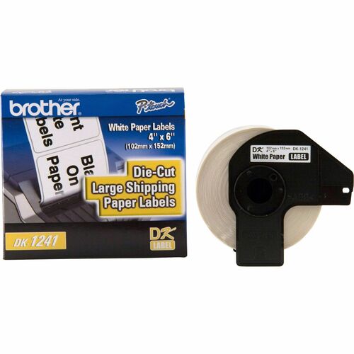 GRANDES ÉTIQUETTES D'EXPÉDITION 4X6 PO POUR MULTI 3 QL-1050/1050N/1060N
