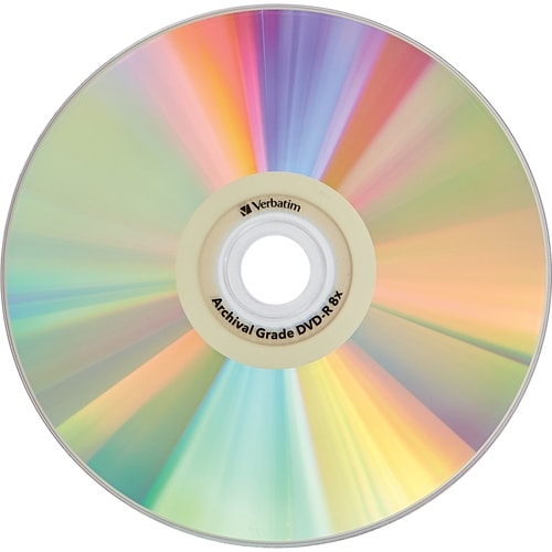 Support DVD enregistrable Verbatim UltraLife 95355 - DVD-R - 8x -