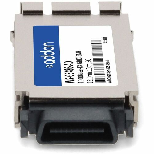 AddOn Cisco WS-G5486 Compatible 1000BASE-LX GBIC - 1 x 1000Base-LX