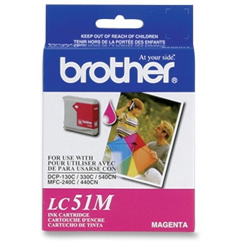 Brother LC51MS Original Ink Cartridge - Inkjet - 400 Pages -