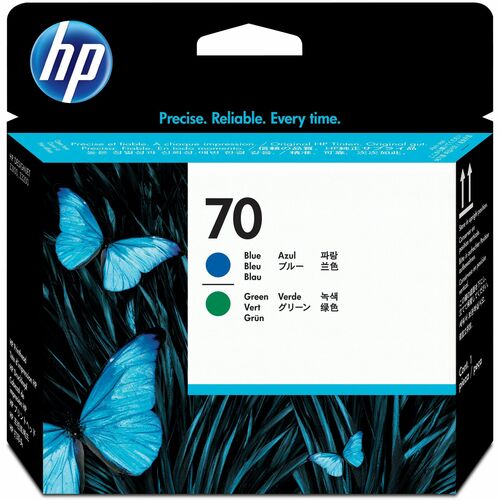Cabezal de impresión original HP 70 (C9408A) - Paquete individual - Inyección de tinta - B