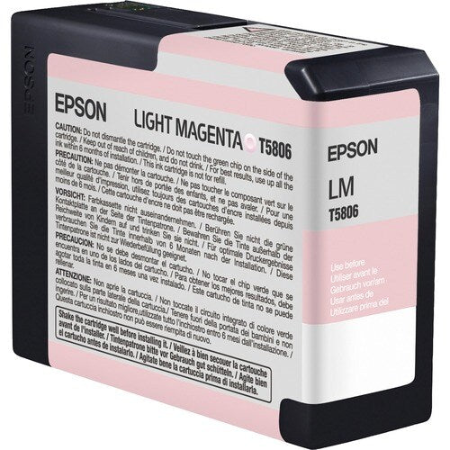 CARTOUCHE D'ENCRE ULTRACHROME MAGENTA CLAIR STYLUS PRO 3800 (80 ML)