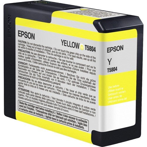 Cartouche d'encre d'origine Epson UltraChrome K3 - Jet d'encre - Jaune