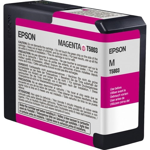 Cartouche d'encre d'origine Epson T580 UltraChrome K3 - Jet d'encre -
