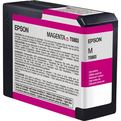 Cartouche d'encre d'origine Epson T580 UltraChrome K3 - Jet d'encre -