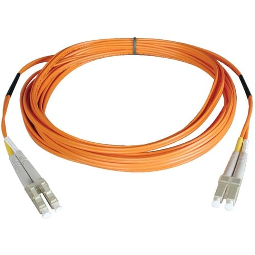 Cable de conexión dúplex de fibra óptica de Tripp Lite (vertical)
