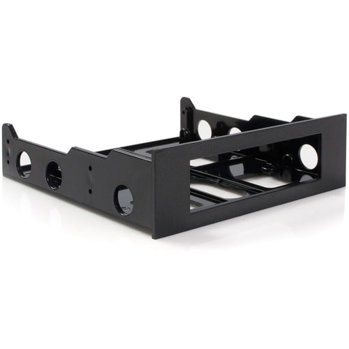 Support de montage pour baie avant StarTech.com de 3,5 po à 5,25 po - Bureau avant