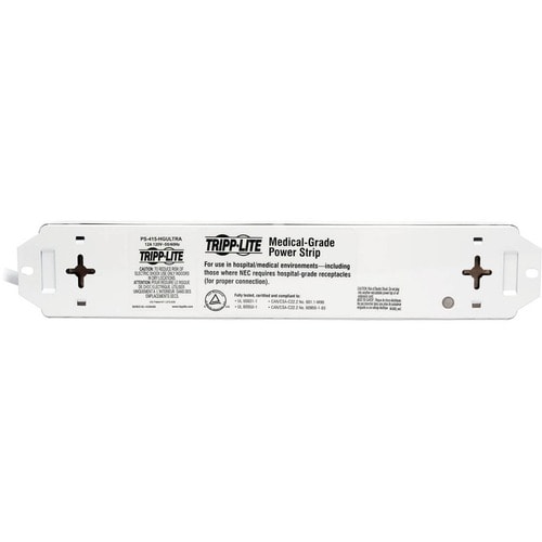 Tripp Lite 4 Outlet Medical-Grade Power Strip - NEMA 5-15P - 4 NEMA 5-
