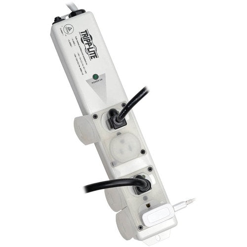 Tripp Lite 4 Outlet Medical-Grade Power Strip - NEMA 5-15P - 4 NEMA 5-