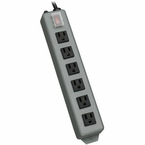 Tripp Lite by Eaton Waber 6 Outlets Power Strip - NEMA 5-15P - 6 x NEM