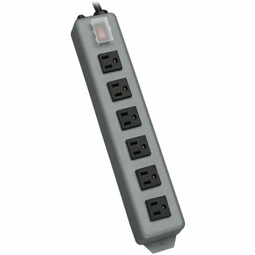 Tripp Lite by Eaton Waber 6 Outlets Power Strip - NEMA 5-15P - 6 x NEM