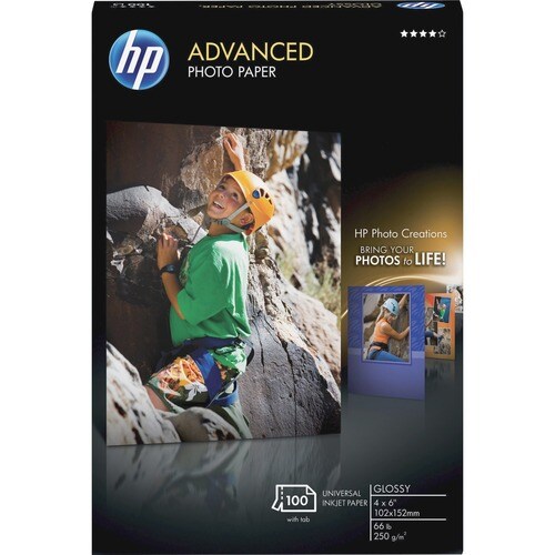PAPEL FOTOGRÁFICO SATINADO ADVANCE 4X6 100 HOJAS