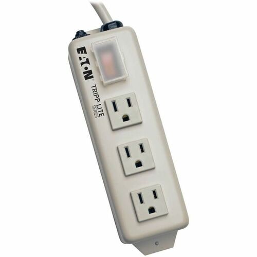 Regleta de enchufes Tripp Lite Power It! de 3 tomas - NEMA 5-15P - 3 NEMA 5-15R - 1,83 m