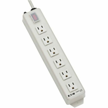 Regleta de enchufes Tripp Lite de 120 V, 5-15R, 6 tomas metálicas, cable de 4,5 m, 5-15P, NEMA
