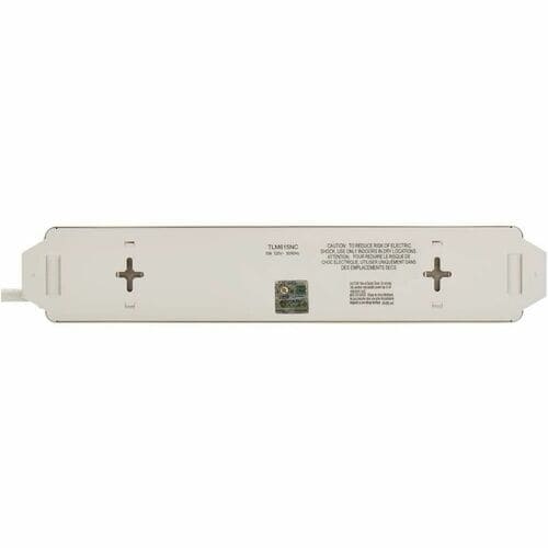 Regleta de enchufes Tripp Lite de 120 V, 5-15R, 6 tomas metálicas, cable de 4,5 m, 5-15P, NEMA