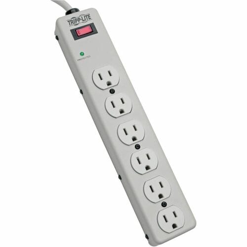 Tripp Lite Protect It! Six-Outlet Surge Suppressor - 6 x NEMA 5-15R -
