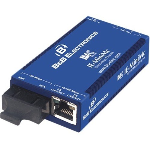 Transceptor/convertidor de medios Advantech B+B SmartWorx IE-MiniMc