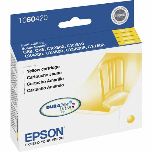 Epson DURABrite Original Ink Cartridge - Inkjet - 550 Pages