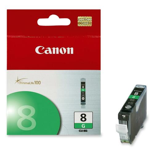 Cartucho de tinta original Canon CLI-8 - Inyección de tinta - Verde - 1 unidad