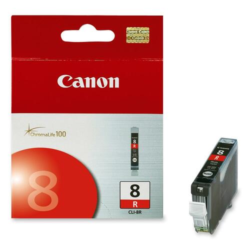 Cartucho de tinta original Canon CLI-8 - Inyección de tinta - Rojo - 1 unidad