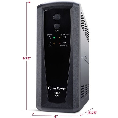 Sistemas UPS CyberPower CP1500AVRT AVR - NEMA 5-15P, Mini-T