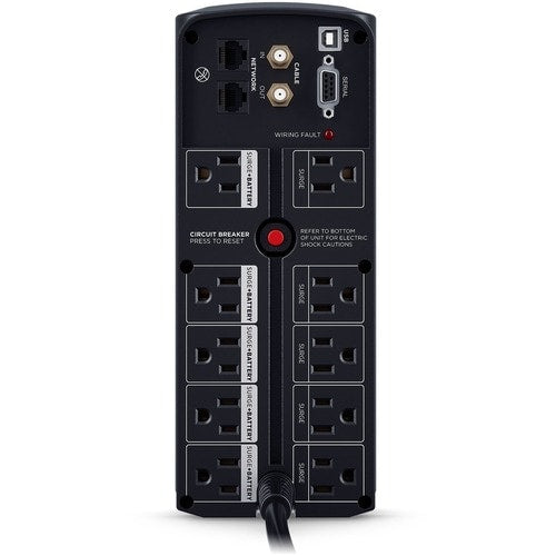 Sistemas UPS CyberPower CP1500AVRT AVR - NEMA 5-15P, Mini-T